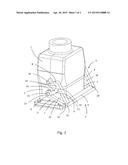 DEVICE FOR CLOSING A PLUG CONNECTOR HOUSING diagram and image