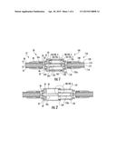 COAXIAL CABLE AND CONNECTOR WITH CAPACITIVE COUPLING diagram and image