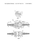 COAXIAL CABLE AND CONNECTOR WITH CAPACITIVE COUPLING diagram and image