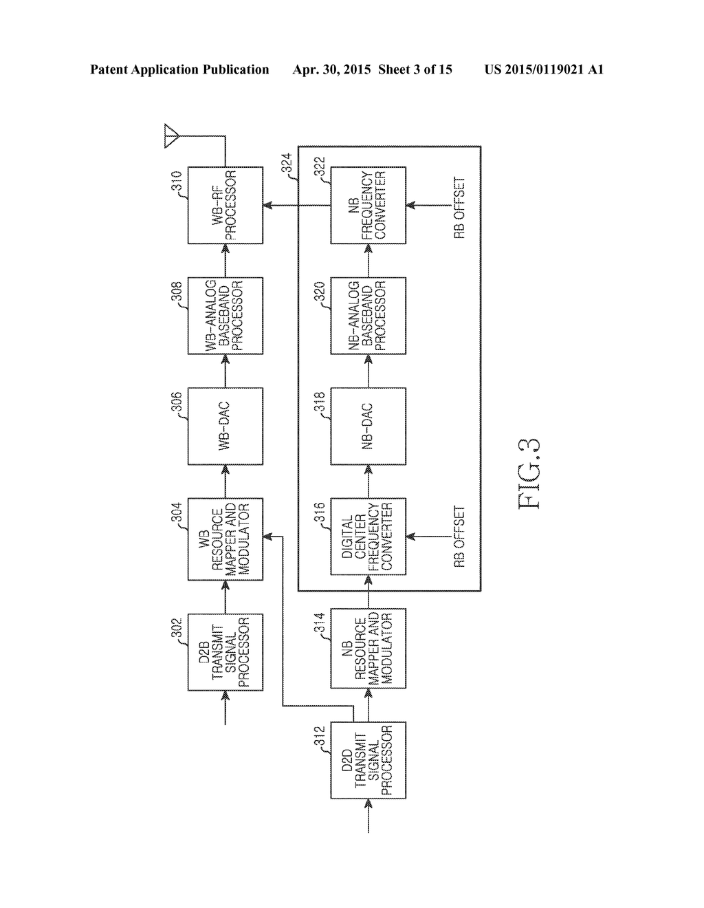 APPARATUS AND METHOD FOR PROCESSING SIGNAL FOR D2D COMMUNICATION IN     WIRELESS COMMUNICATION SYSTEM - diagram, schematic, and image 04