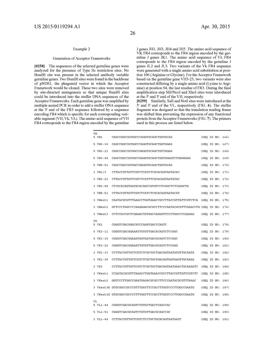 SYNTHETIC POLYPEPTIDE LIBRARIES AND METHODS FOR GENERATING NATURALLY     DIVERSIFIED POLYPEPTIDE VARIANTS - diagram, schematic, and image 70