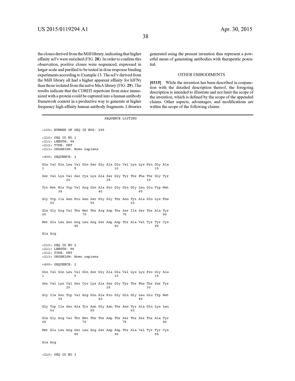 SYNTHETIC POLYPEPTIDE LIBRARIES AND METHODS FOR GENERATING NATURALLY     DIVERSIFIED POLYPEPTIDE VARIANTS - diagram, schematic, and image 82