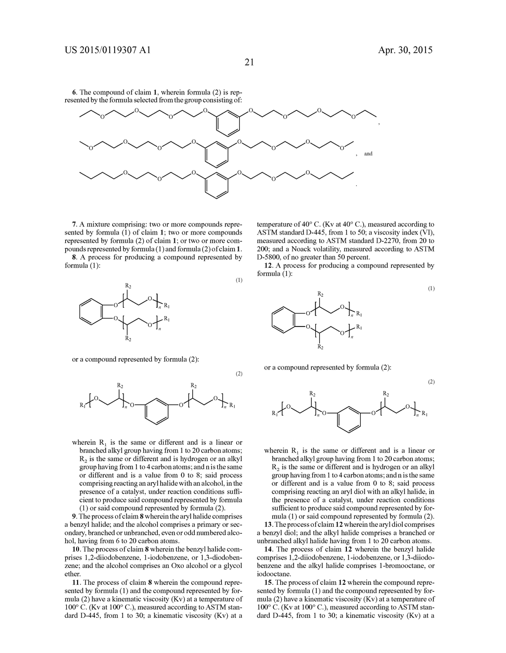 LOW VISCOSITY, LOW VOLATILITY LUBRICATING OIL BASESTOCKS - diagram, schematic, and image 25