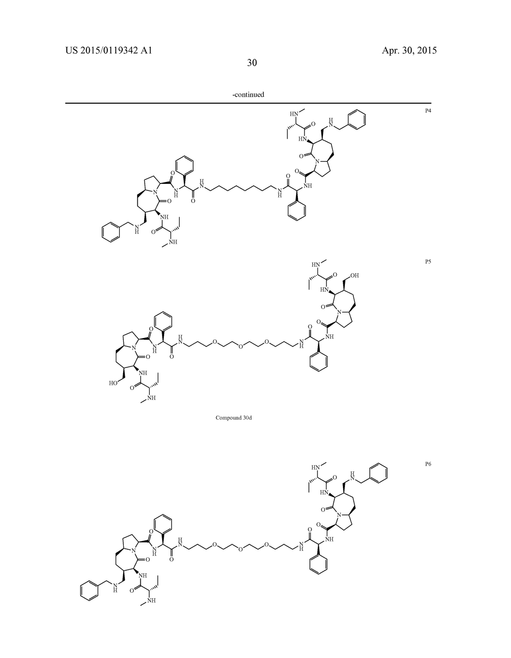 New Homo- and Heterodimeric SMAC Mimetic Compounds as Apoptosis Inducers - diagram, schematic, and image 31