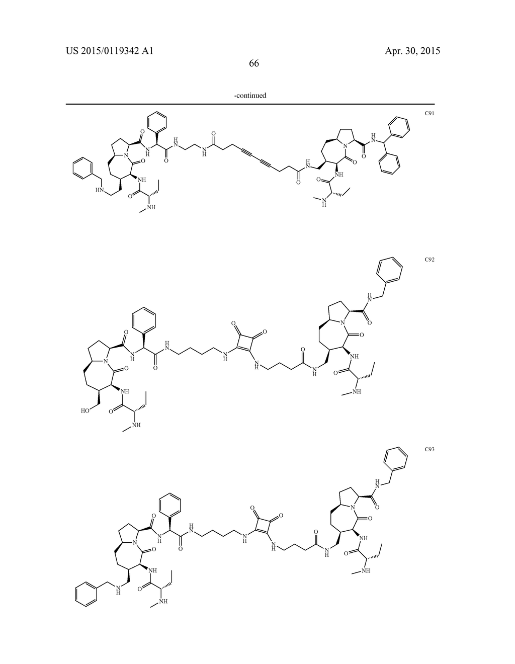 New Homo- and Heterodimeric SMAC Mimetic Compounds as Apoptosis Inducers - diagram, schematic, and image 67