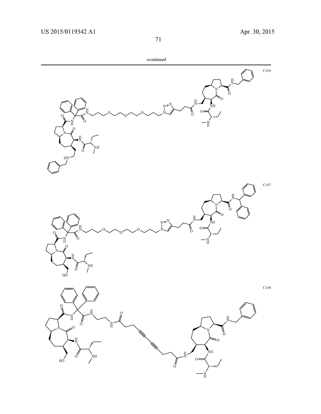 New Homo- and Heterodimeric SMAC Mimetic Compounds as Apoptosis Inducers - diagram, schematic, and image 72