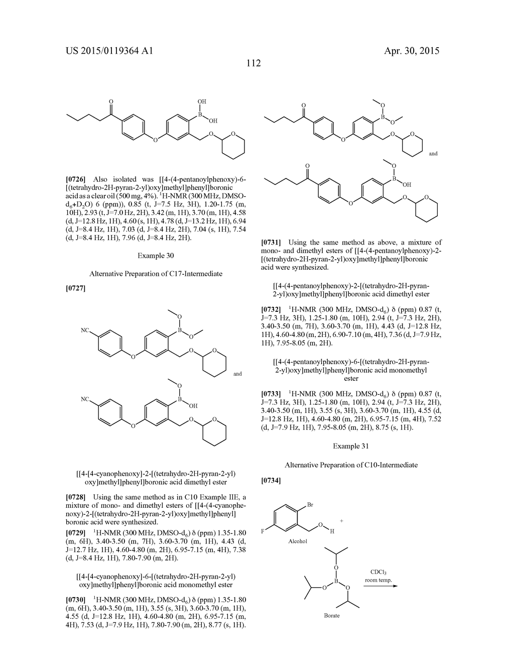 BORON-CONTAINING SMALL MOLECULES - diagram, schematic, and image 176