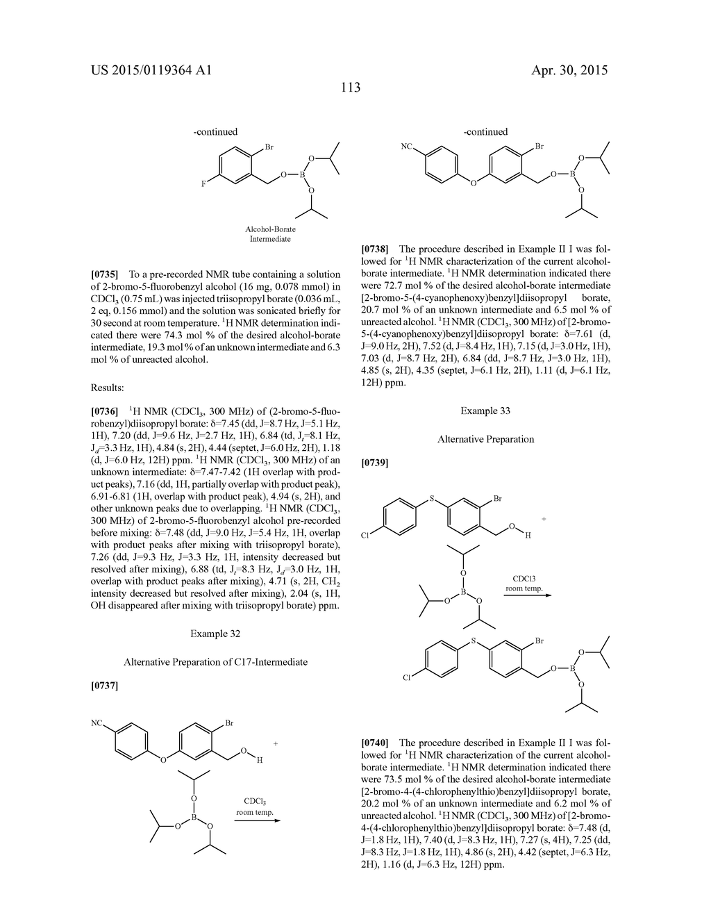 BORON-CONTAINING SMALL MOLECULES - diagram, schematic, and image 177