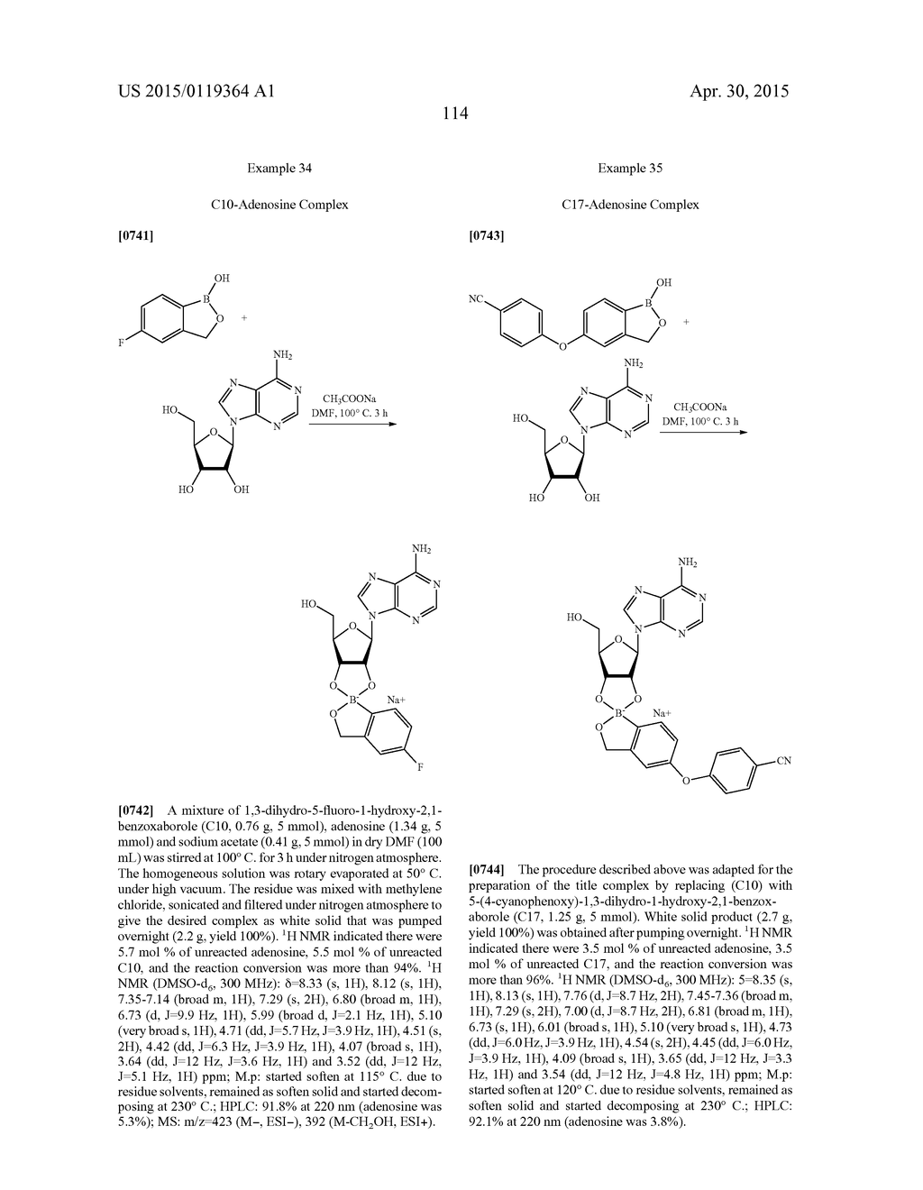 BORON-CONTAINING SMALL MOLECULES - diagram, schematic, and image 178