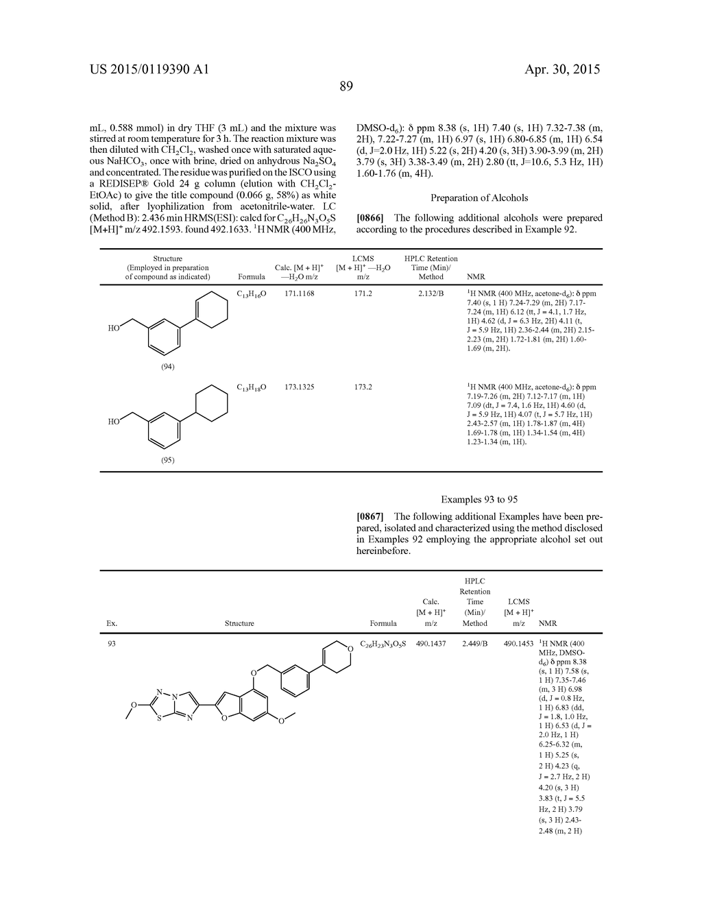 IMIDAZOTHIADIAZOLE AND IMIDAZOPYRIDAZINE DERIVATIVES AS PROTEASE ACTIVATED     RECEPTOR 4 (PAR4) INHIBITORS FOR TREATING PLATELET AGGREGATION - diagram, schematic, and image 91