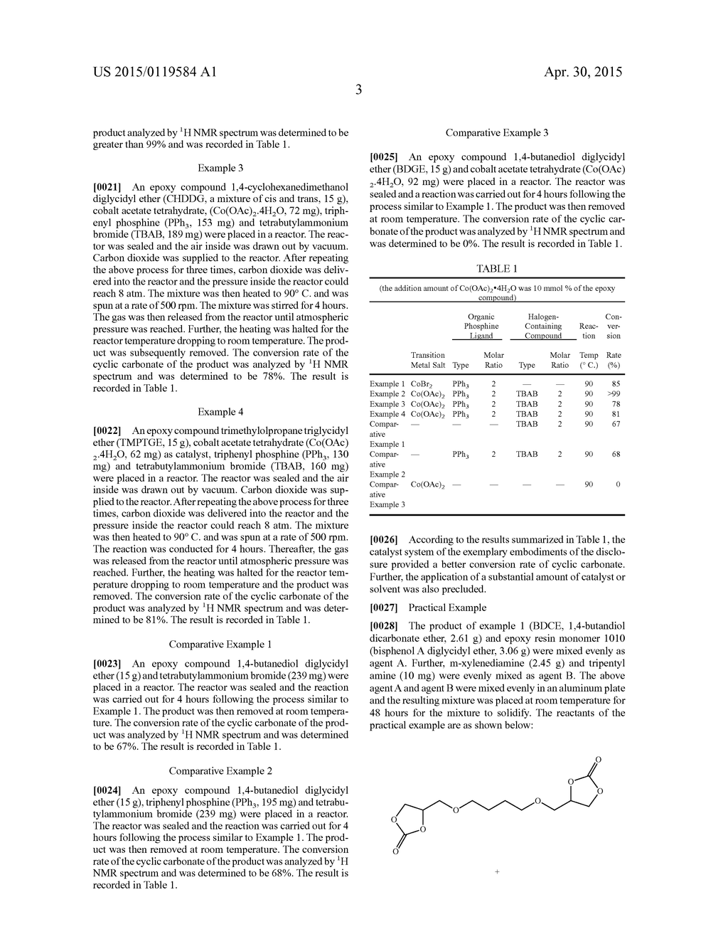 CAYALYST SYSTEM AND MANUFACTURING METHOD OF CYCLIC CARBONATE BY THE SAME - diagram, schematic, and image 04