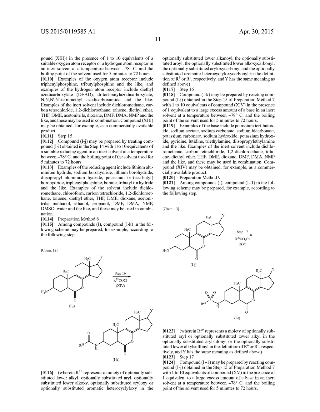 STEROL DERIVATIVE - diagram, schematic, and image 12