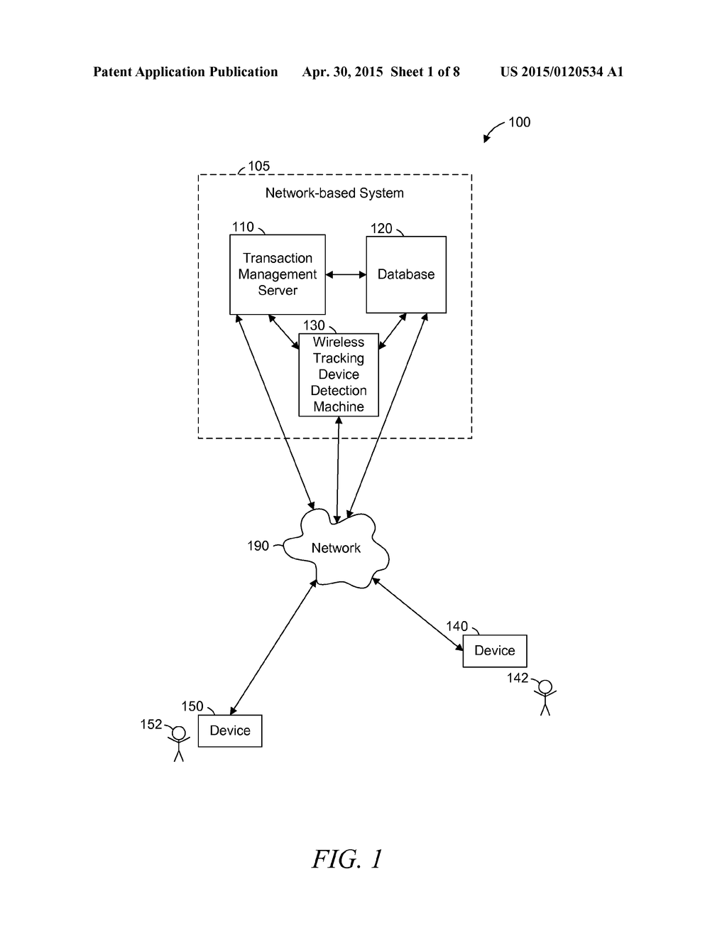 SYSTEM AND METHOD FOR CONTROLLING A WIRELESS TRACKING DEVICE ALARM - diagram, schematic, and image 02