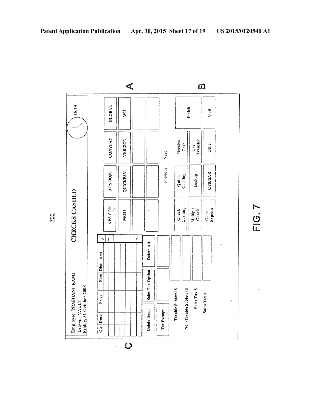 MONEY SERVICES SYSTEM - diagram, schematic, and image 18