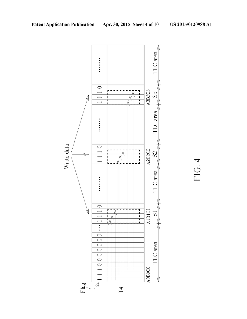 Method of Accessing Data in Multi-Layer Cell Memory and Multi-Layer Cell     Storage Device Using the Same - diagram, schematic, and image 05