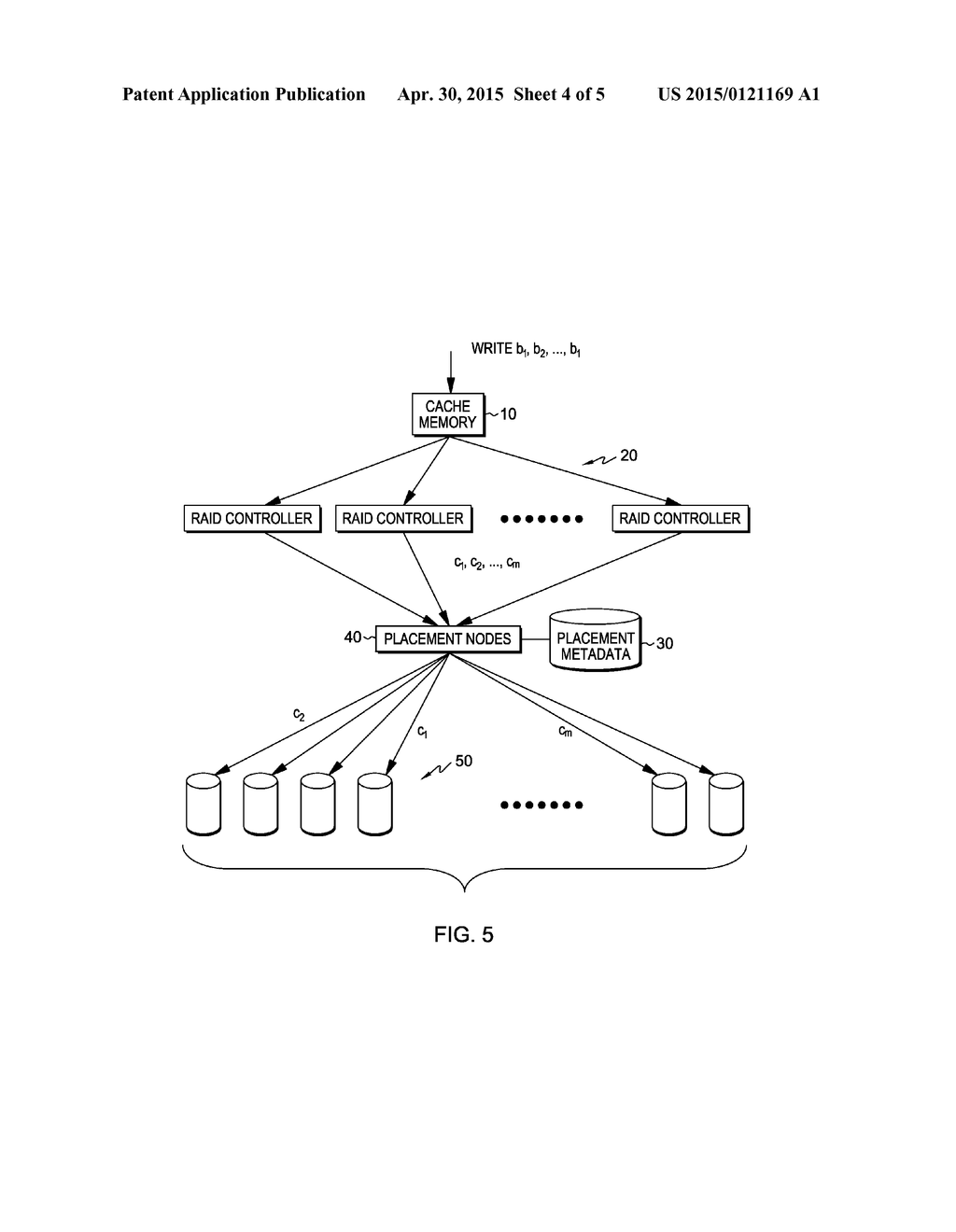 WRITING DATA ACROSS STORAGE DEVICES IN AN ERASURE-CODED SYSTEM - diagram, schematic, and image 05