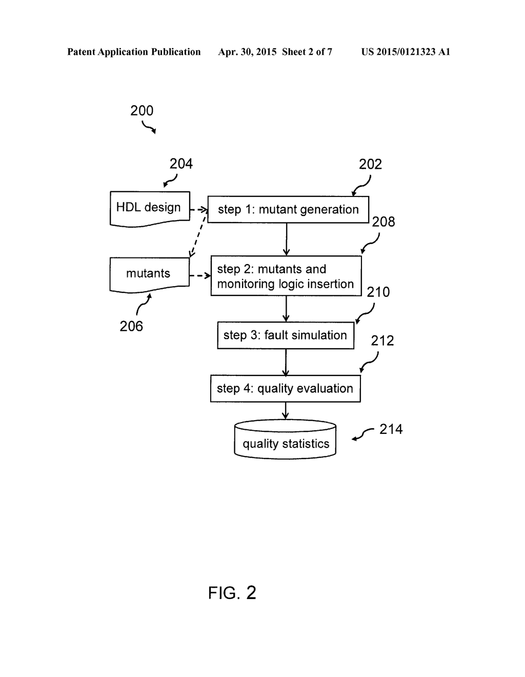 DETERMINING A QUALITY PARAMETER FOR A VERIFICATION ENVIRONMENT - diagram, schematic, and image 03