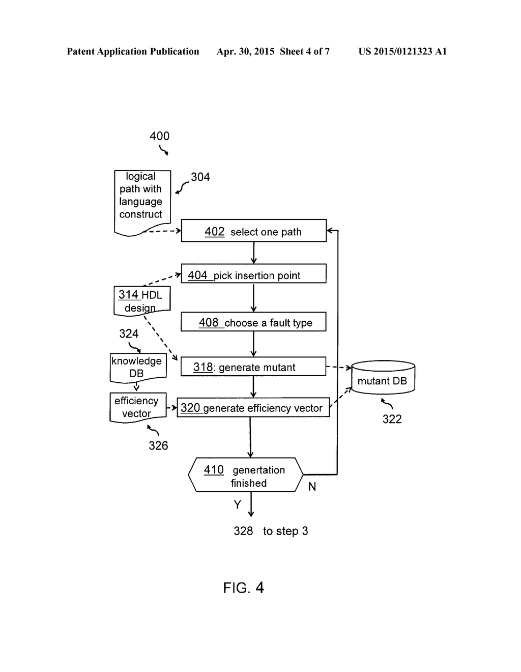 DETERMINING A QUALITY PARAMETER FOR A VERIFICATION ENVIRONMENT - diagram, schematic, and image 05