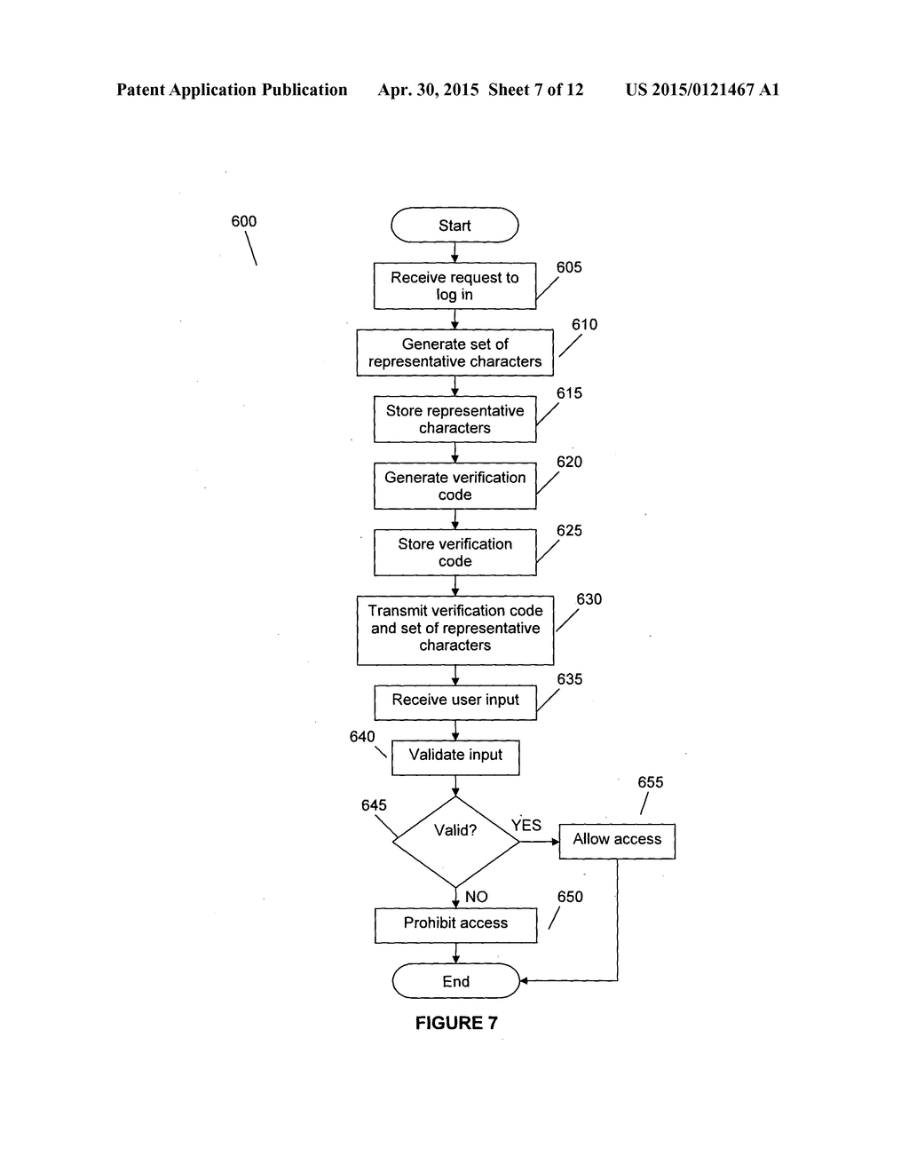 Method and System for Protecting a Password During an Authentication     Process - diagram, schematic, and image 08