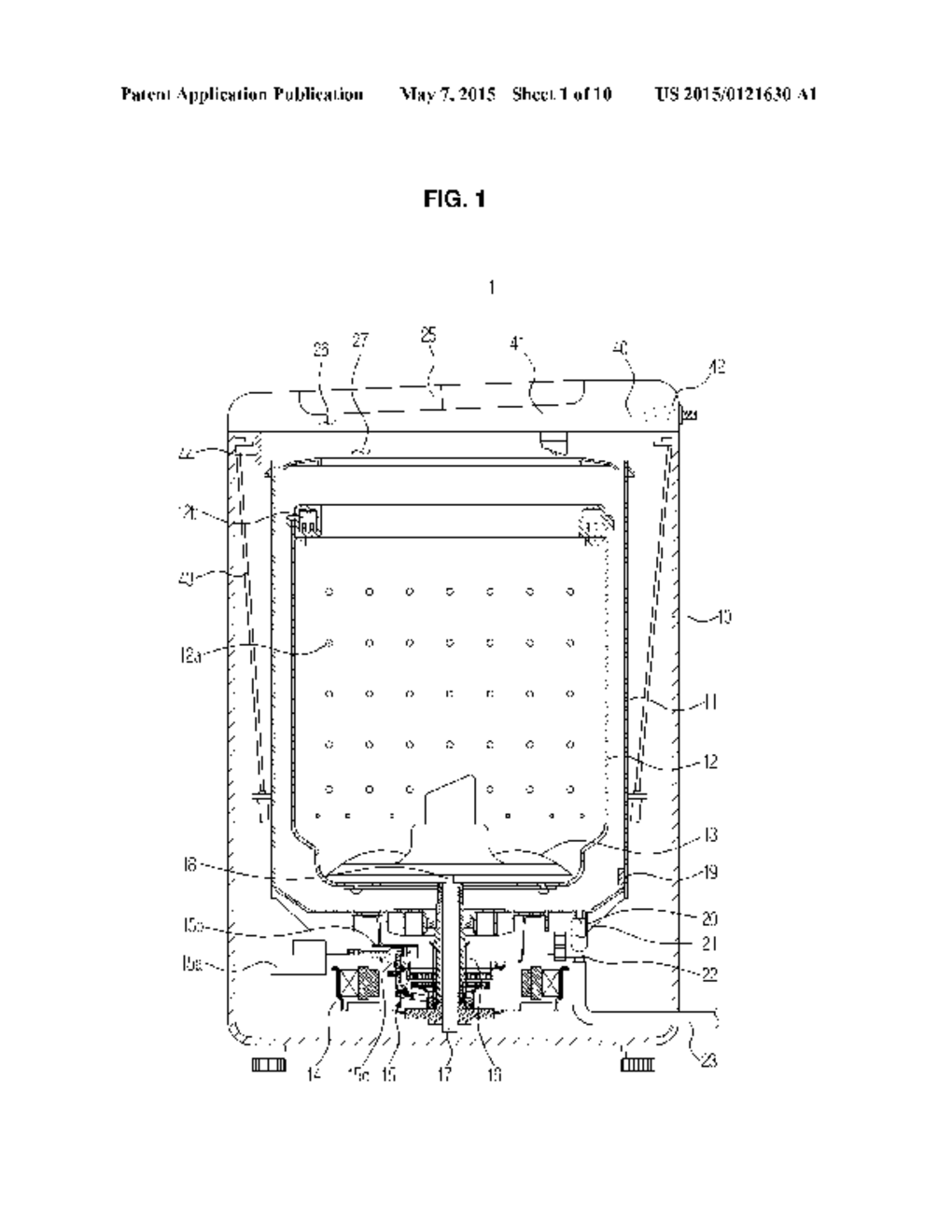 WASHING MACHINE AND CONTROL METHOD THEREOF - diagram, schematic, and image 02