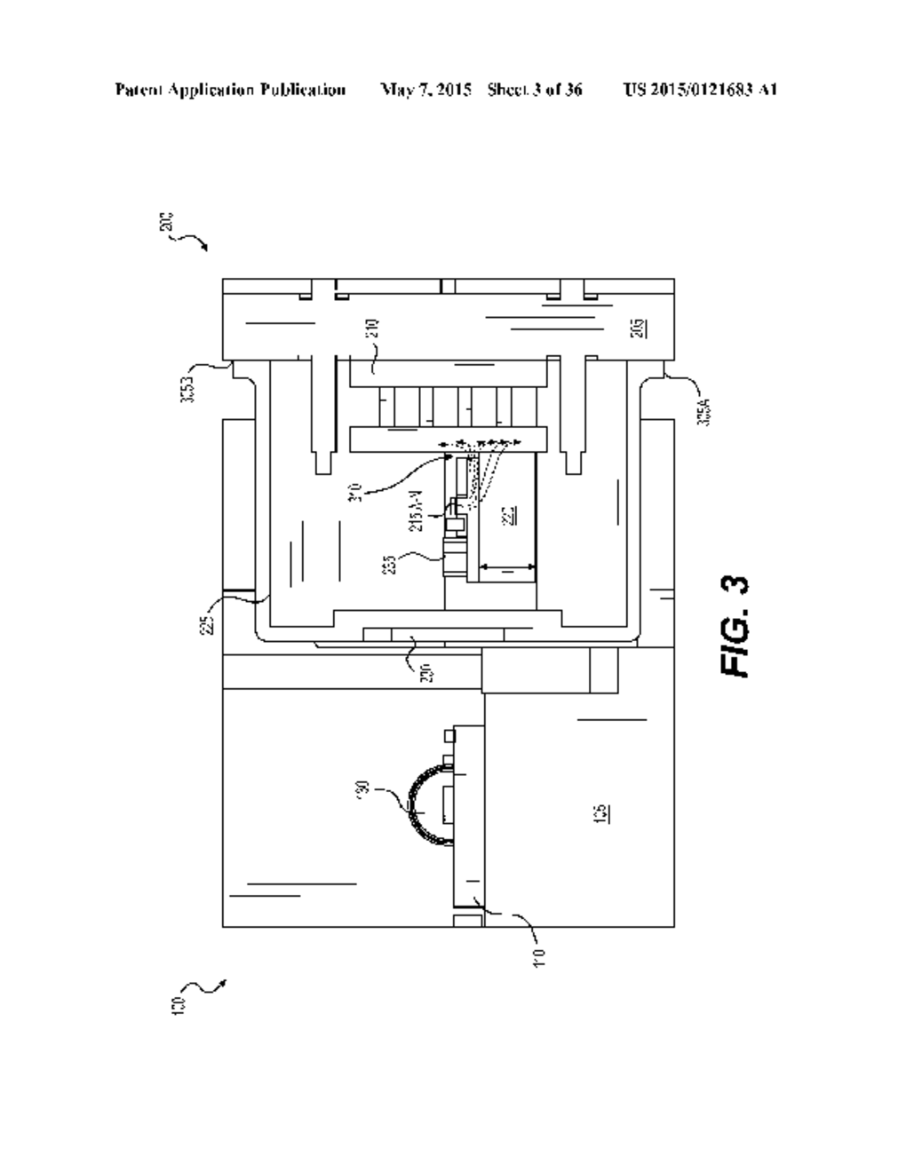 METHOD AND SYSTEM FOR MANUFACTURING AN OPTICAL COMMUNICATION DEVICE - diagram, schematic, and image 04