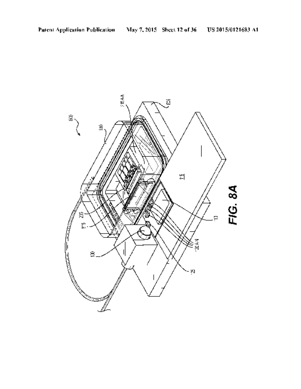 METHOD AND SYSTEM FOR MANUFACTURING AN OPTICAL COMMUNICATION DEVICE - diagram, schematic, and image 13