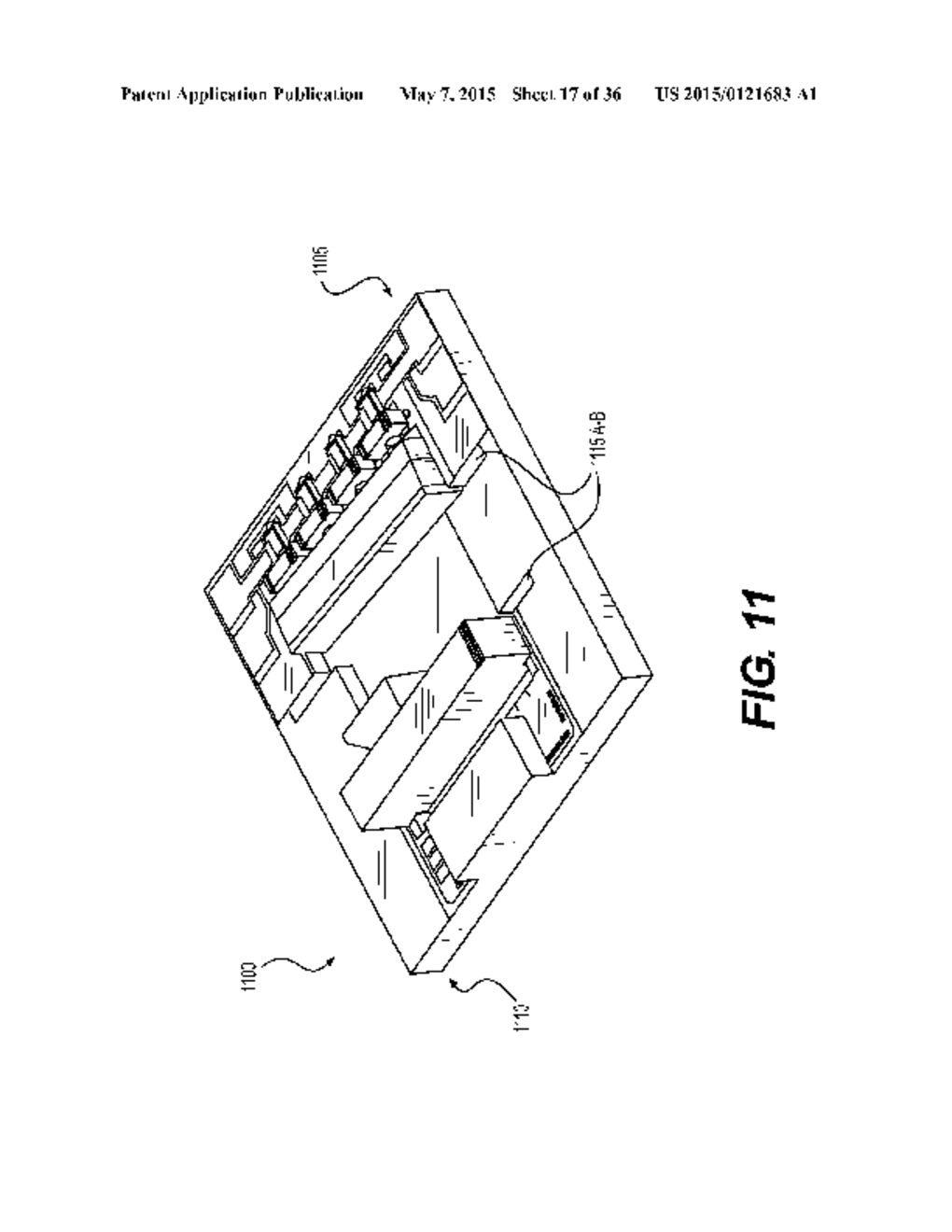 METHOD AND SYSTEM FOR MANUFACTURING AN OPTICAL COMMUNICATION DEVICE - diagram, schematic, and image 18