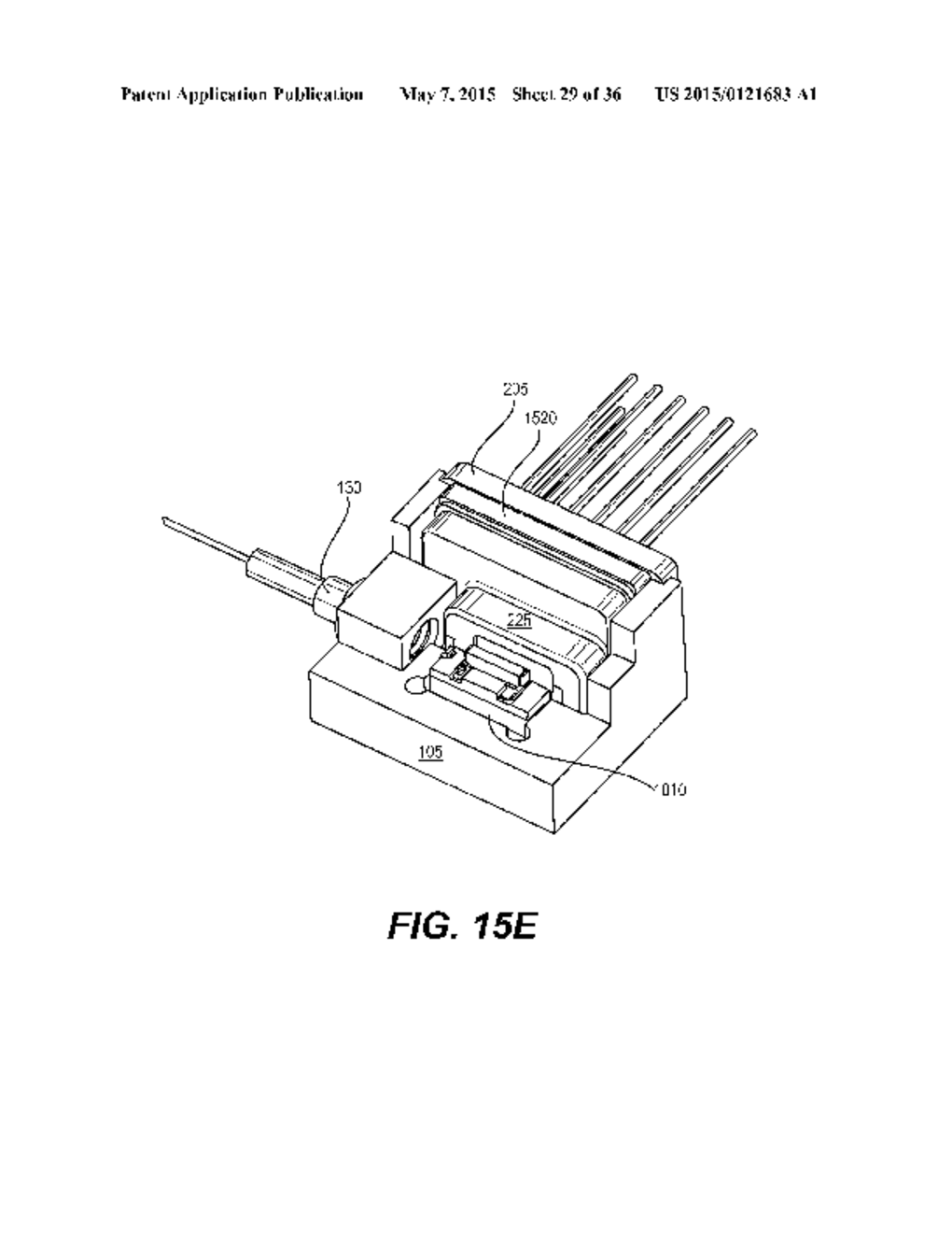 METHOD AND SYSTEM FOR MANUFACTURING AN OPTICAL COMMUNICATION DEVICE - diagram, schematic, and image 30