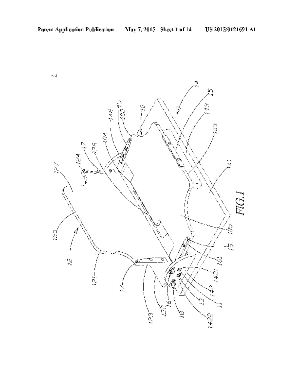 ANCILLARY FIXTURE FOR ASSEMBLING TOUCH DISPLAY AND METHOD FOR USING THE     SAME - diagram, schematic, and image 02