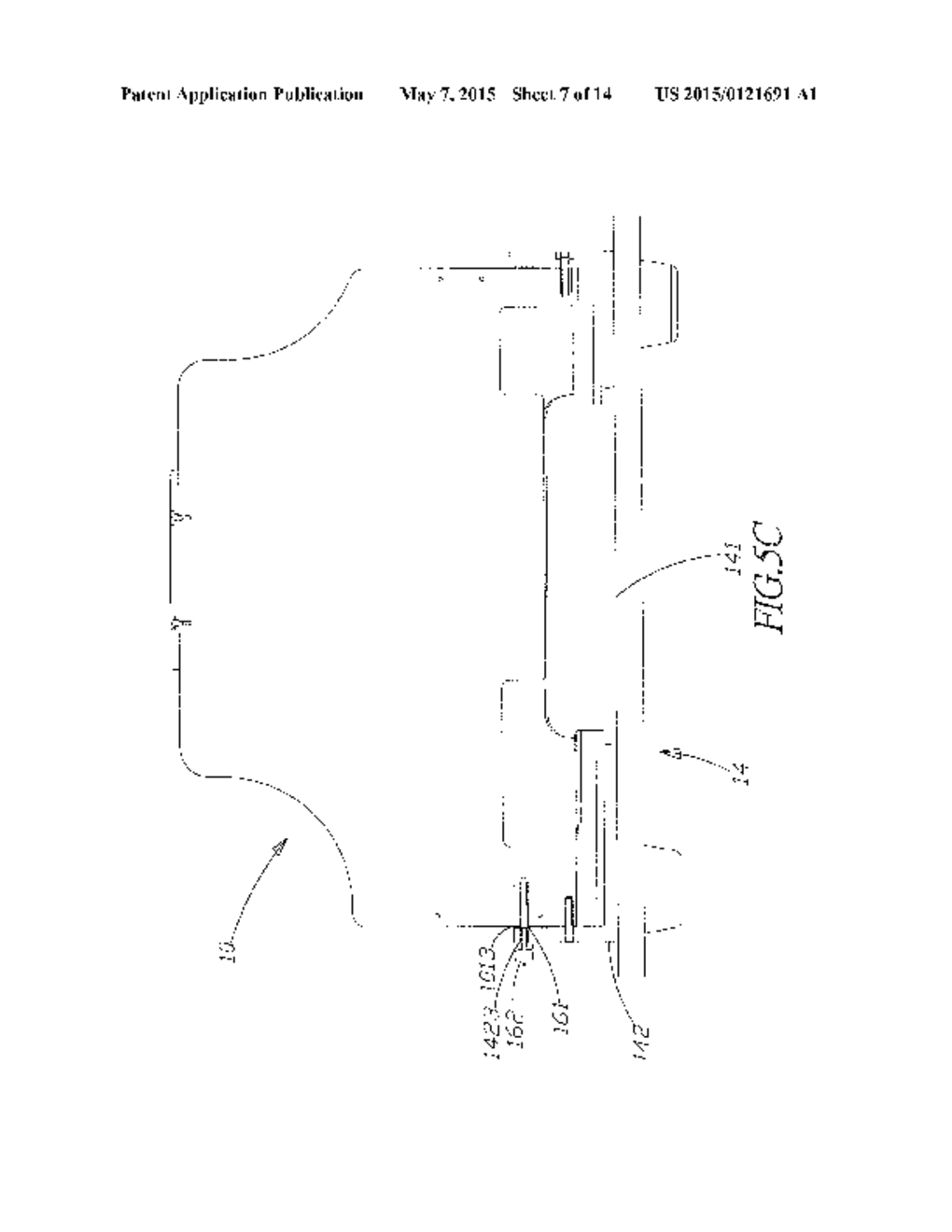 ANCILLARY FIXTURE FOR ASSEMBLING TOUCH DISPLAY AND METHOD FOR USING THE     SAME - diagram, schematic, and image 08