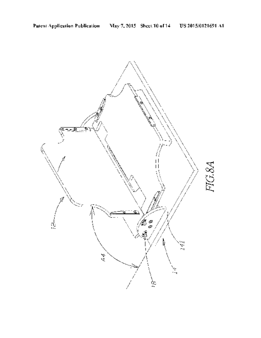 ANCILLARY FIXTURE FOR ASSEMBLING TOUCH DISPLAY AND METHOD FOR USING THE     SAME - diagram, schematic, and image 11