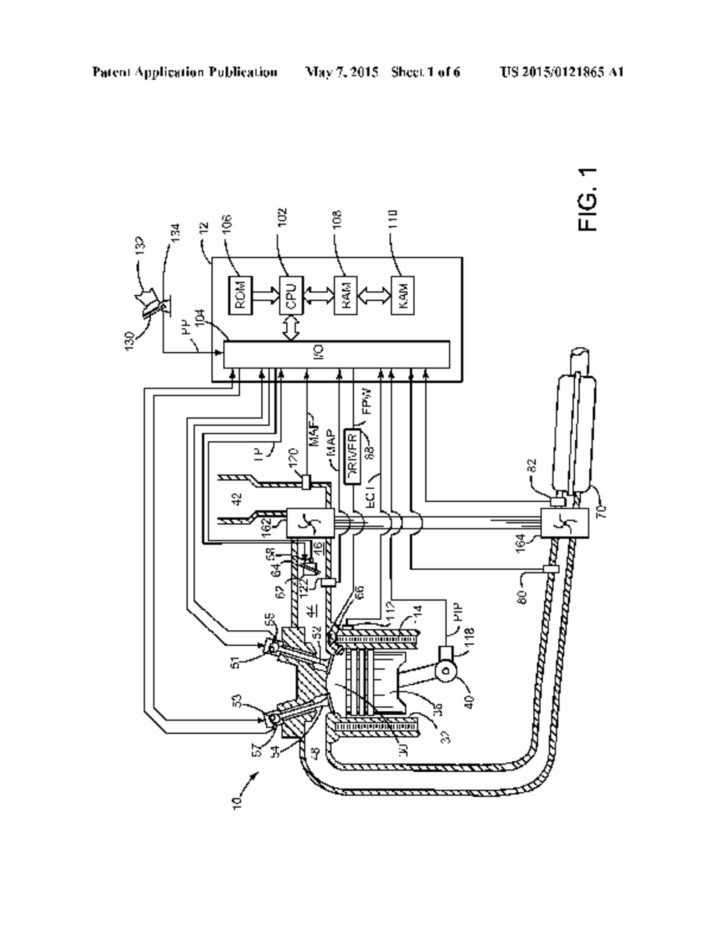 METHOD AND SYSTEM FOR LIMITING OUTPUT OF A BOOSTED ENGINE - diagram, schematic, and image 02