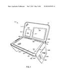 Caddy Organizer for Use with an Airplane Tray Table diagram and image