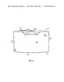 Caddy Organizer for Use with an Airplane Tray Table diagram and image