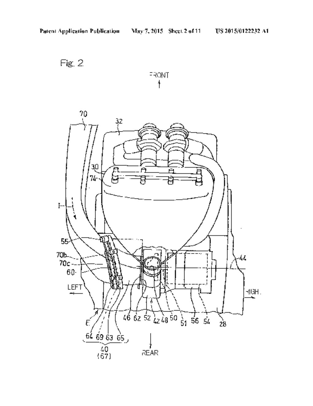 AIR INTAKE DUCT OF SADDLE-RIDDEN VEHICLE - diagram, schematic, and image 03