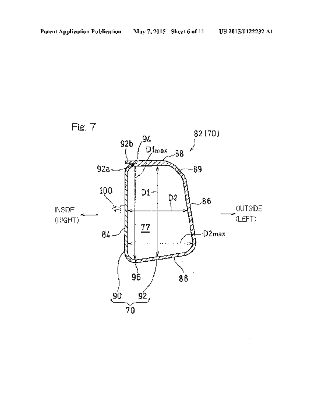 AIR INTAKE DUCT OF SADDLE-RIDDEN VEHICLE - diagram, schematic, and image 07