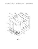 COMBUSTION CONVECTION OVEN WITH VARIABLE EXHAUST DAMPER diagram and image