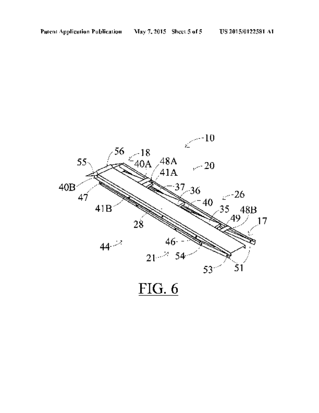 FOLDING UTILITY RAMP WITH STEPS - diagram, schematic, and image 06