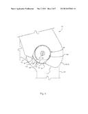 Brake Assembly with Improved Brake Shoe Retention diagram and image