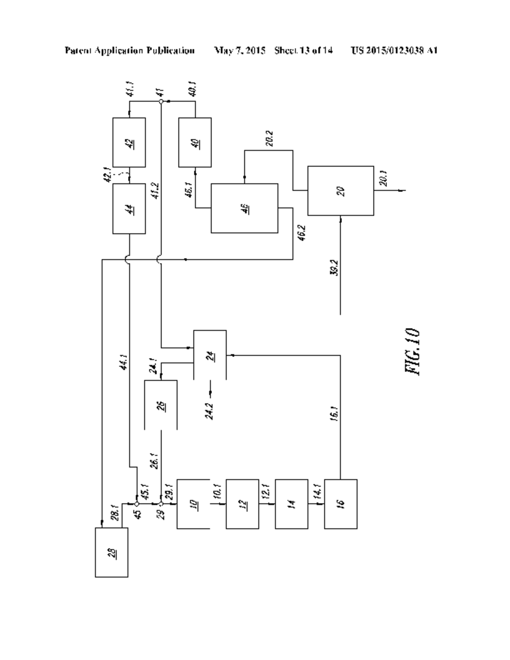 ADVANCED OFF-GAS RECOVERY PROCESS AND SYSTEM - diagram, schematic, and image 14