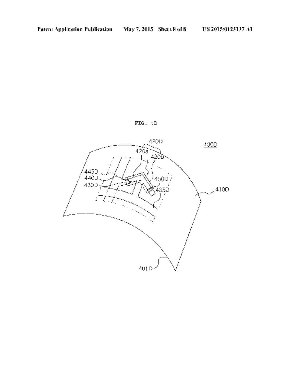 FLEXIBLE DISPLAY DEVICE AND CURVED DISPLAY DEVICE - diagram, schematic, and image 09