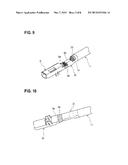 METHOD OF WATERPROOFING COATED ELECTRIC WIRE ATTACHED CONNECTOR TERMINAL diagram and image