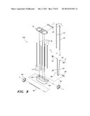 WHEELED COMPARTMENTALIZED CART diagram and image