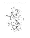 Bicycle Frame With Passive Seat Tube Pivot Joint diagram and image