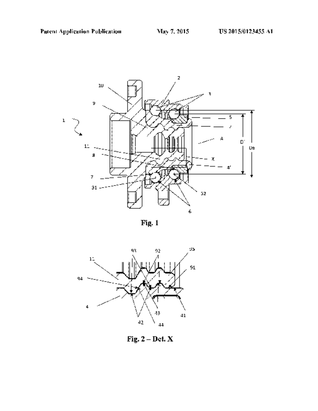 BEARING-HUB ASSEMBLY WITH A LIGHT ALLOY HUB - diagram, schematic, and image 02