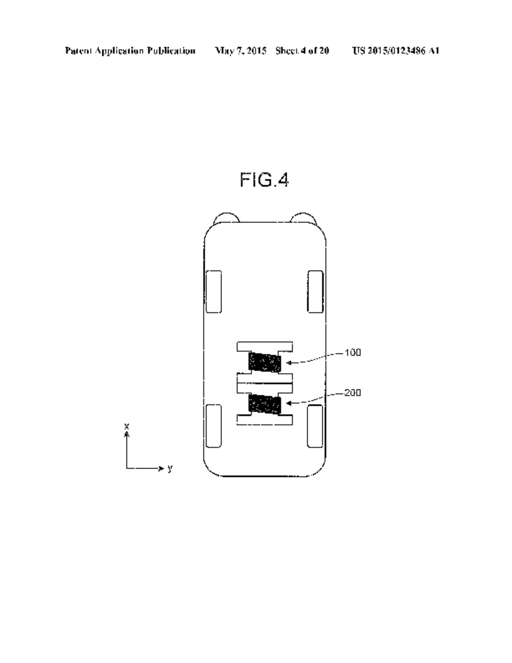 CONTACTLESS POWER TRANSFER TRANSFORMER FOR MOVING BODY - diagram, schematic, and image 05