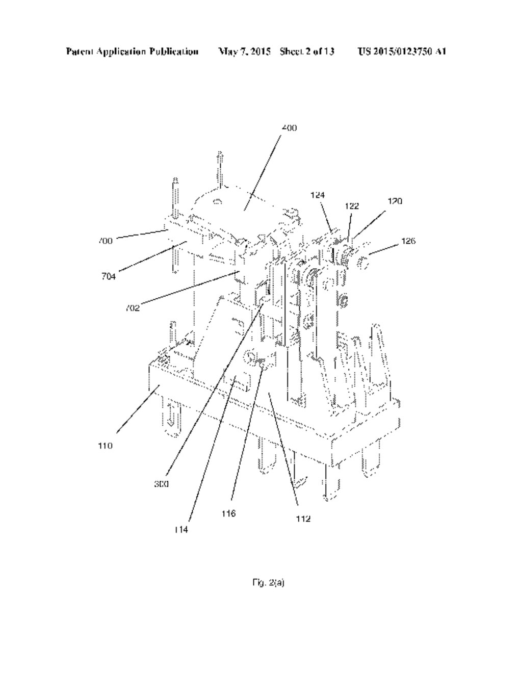 RELAY, A FLAG STRUCTURE AND A FLAG ASSEMBLY - diagram, schematic, and image 03