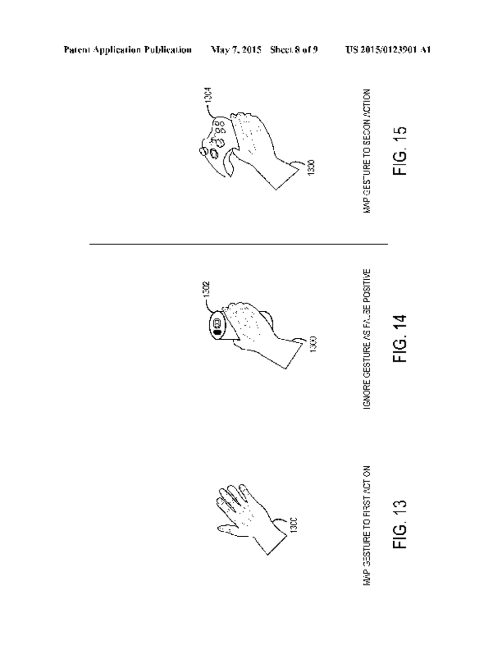 GESTURE DISAMBIGUATION USING ORIENTATION INFORMATION - diagram, schematic, and image 09