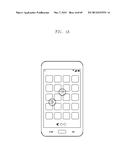 OBJECT MOVING METHOD AND ELECTRONIC DEVICE IMPLEMENTING THE SAME diagram and image