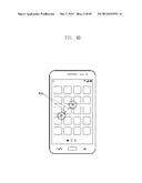 OBJECT MOVING METHOD AND ELECTRONIC DEVICE IMPLEMENTING THE SAME diagram and image